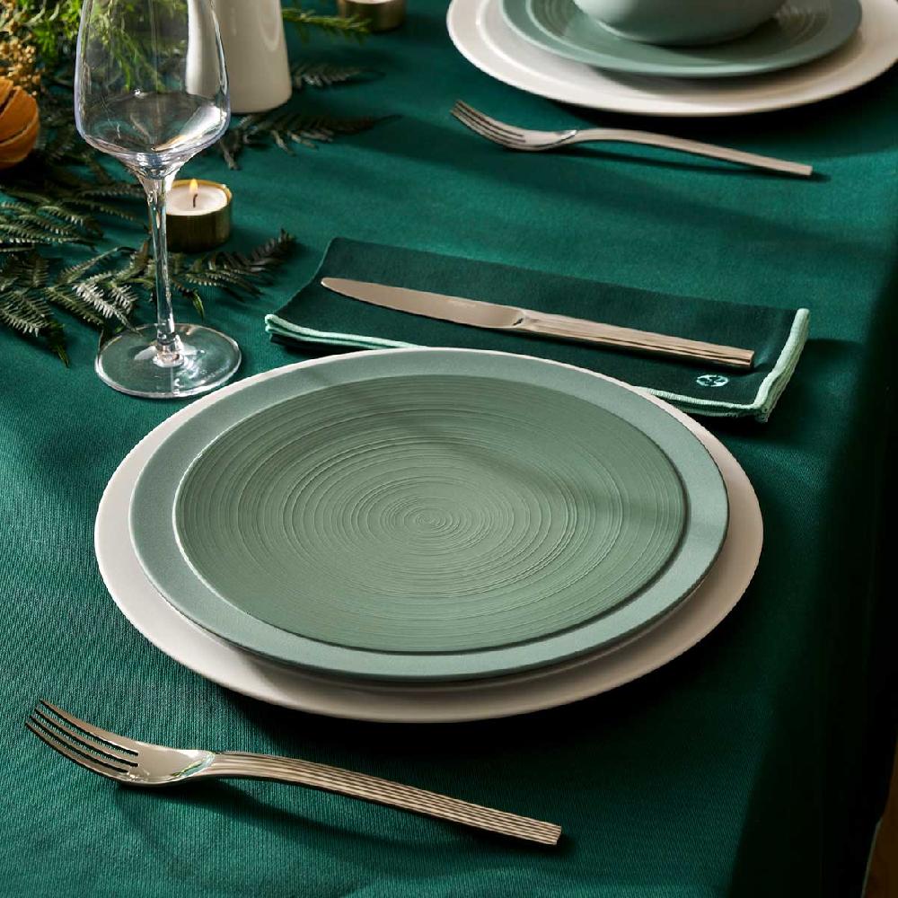 Degrenne Paris BAHIA ARGILE VERT Assiette 26 Cm