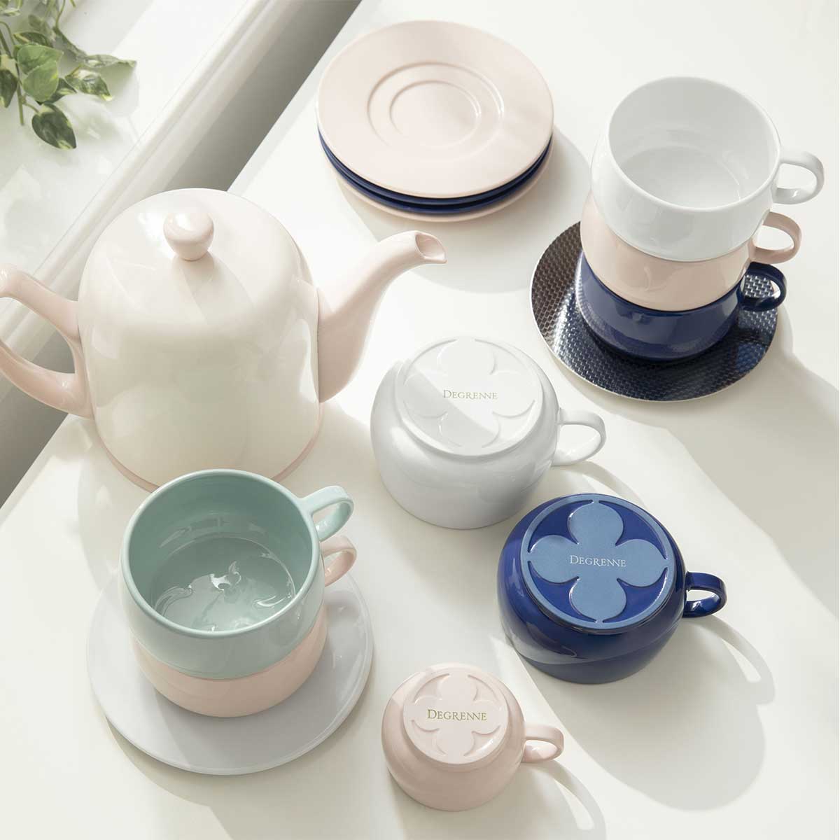 Degrenne Paris CAFETERIE EMPILEO Soucoupe 15 Cm