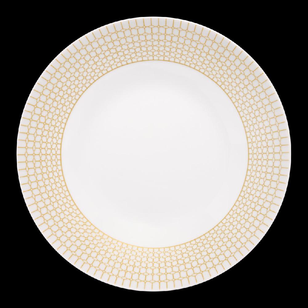 degrenne paris COURONNE DORE Assiette coupe 24 cm