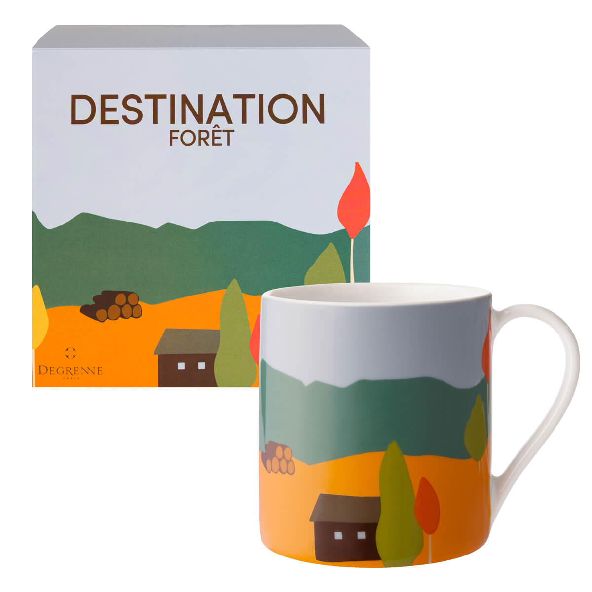degrenne paris DESTINATION FORET Mug 30 cl