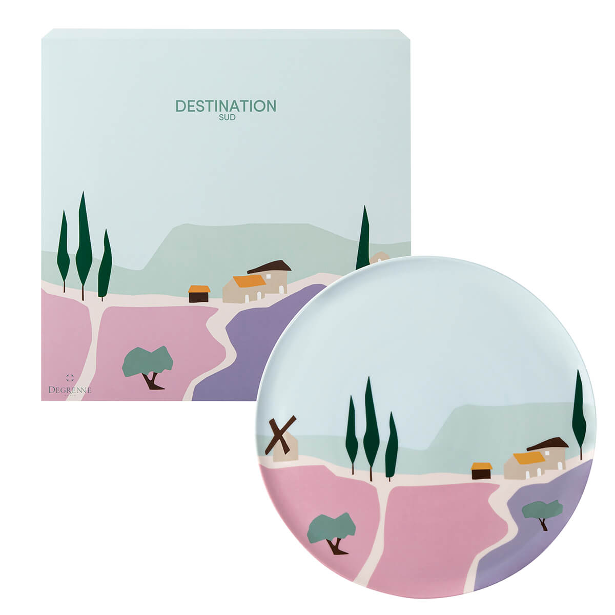 degrenne paris DESTINATION SUD Plat à tarte 32 cm