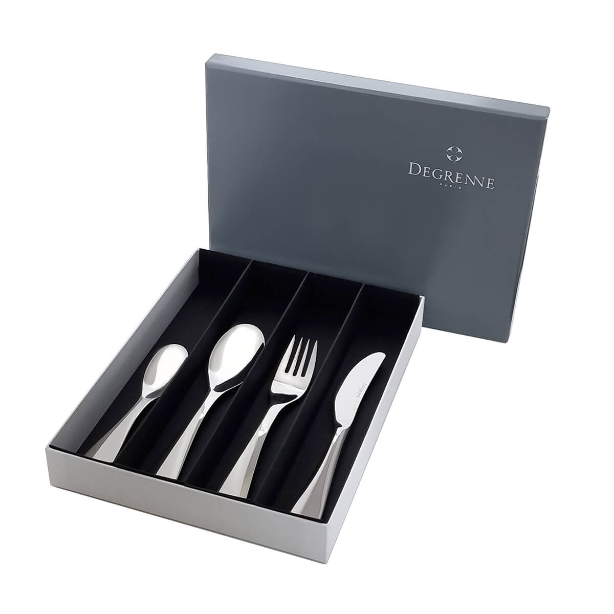 Degrenne Paris PETIT GOURMET Coffret 4 Couverts