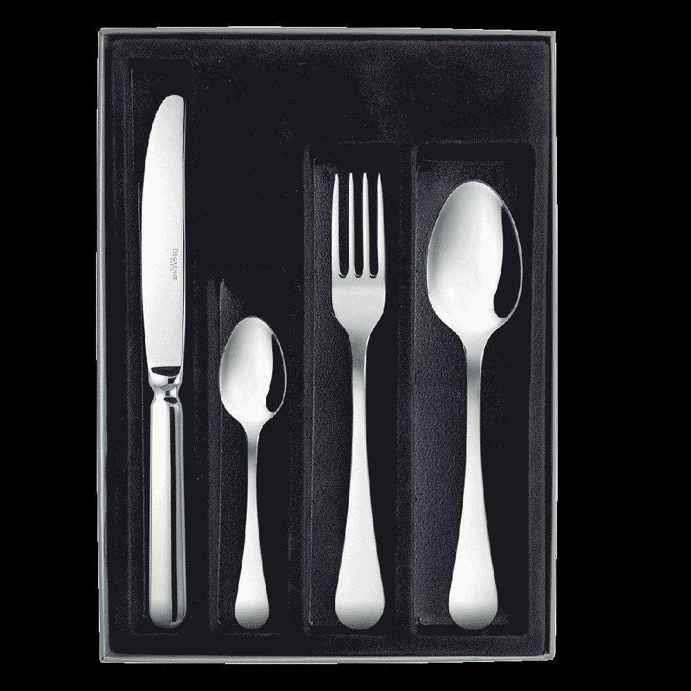 degrenne paris SWELL MIROIR Coffret 16 couverts