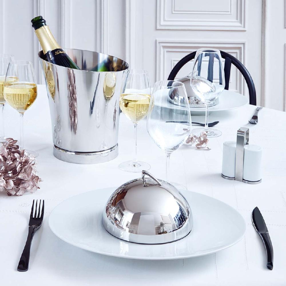 Degrenne Paris XY BLACK MIROIR Coffret 24 Couverts