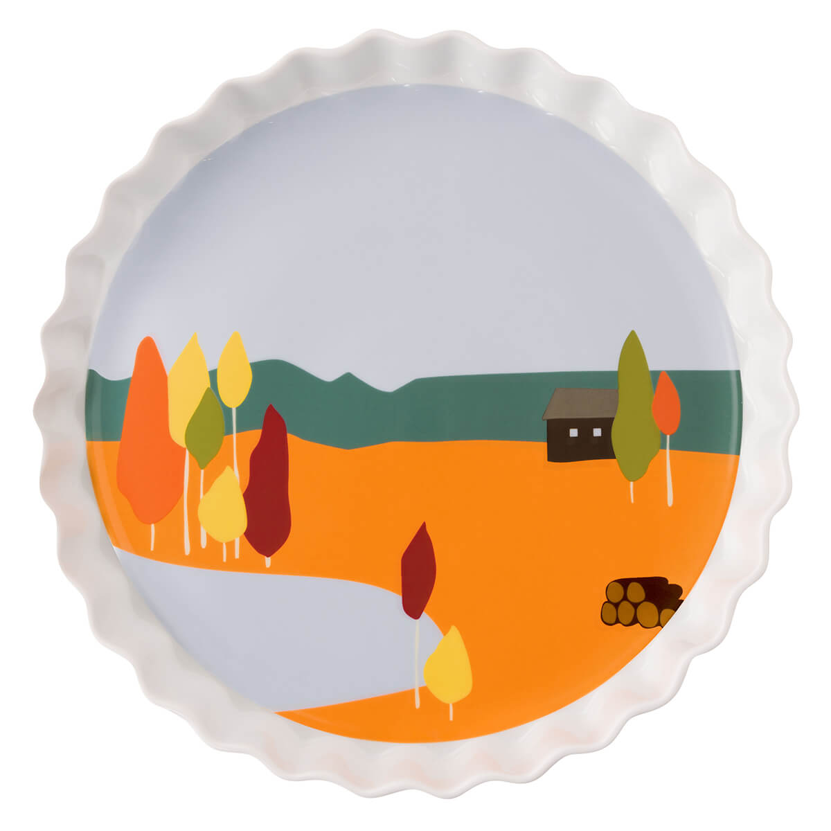 Degrenne Paris DESTINATION FORET Moule à Tarte 30 Cm