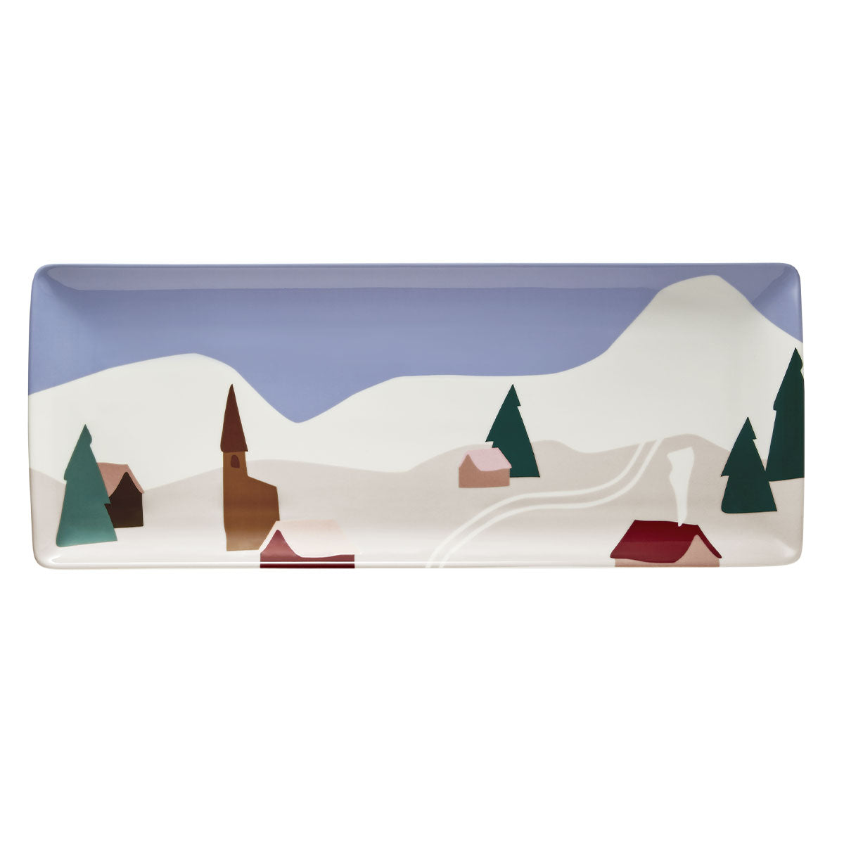 Degrenne Paris DESTINATION MONTAGNE Plat à Cake 40 X 16 Cm