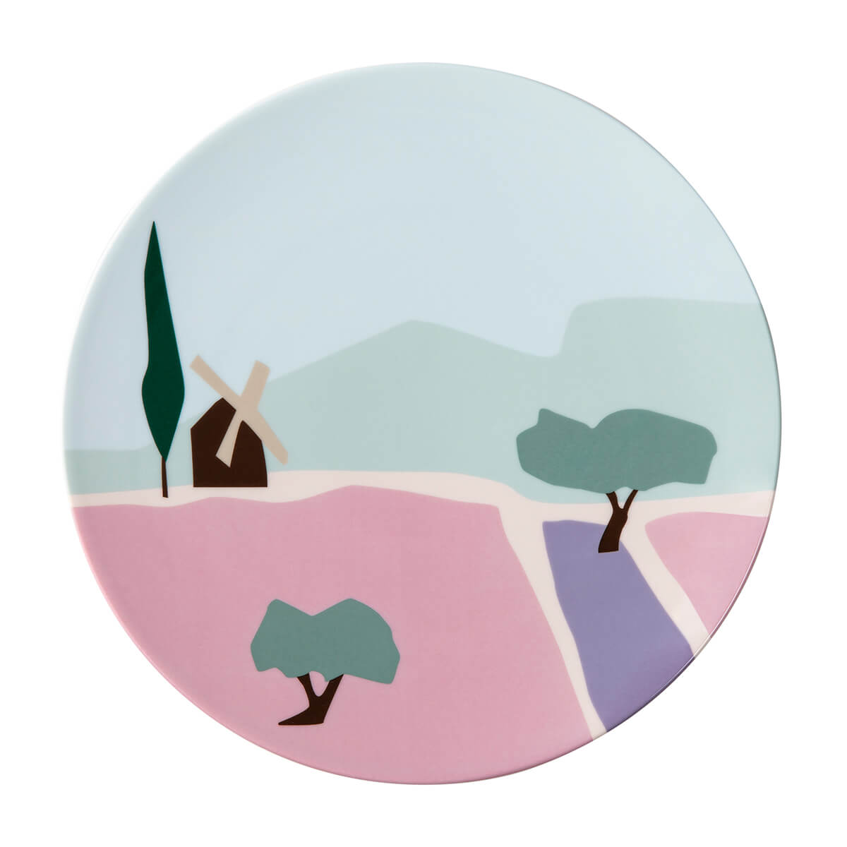 Degrenne Paris DESTINATION SUD Coffret 6 Assiettes à Dessert 23 Cm