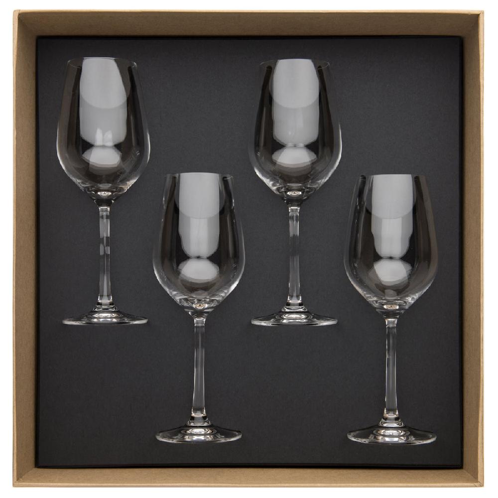 degrenne paris DOMAINE Coffret 4 verres à vin rouge 37 cl