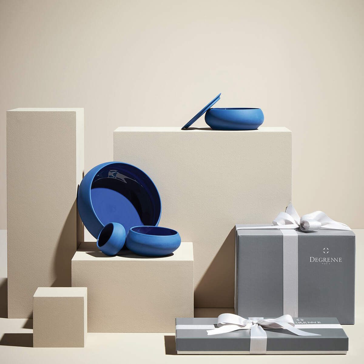 Degrenne Paris GOURMET BLEU Petite Assiette Cocotte 18 Cm