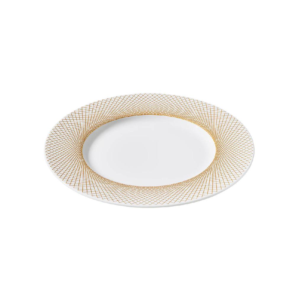 Degrenne Paris GRAPHIQUE CLASSIQUE DORE Assiette à Dessert 22 5cm