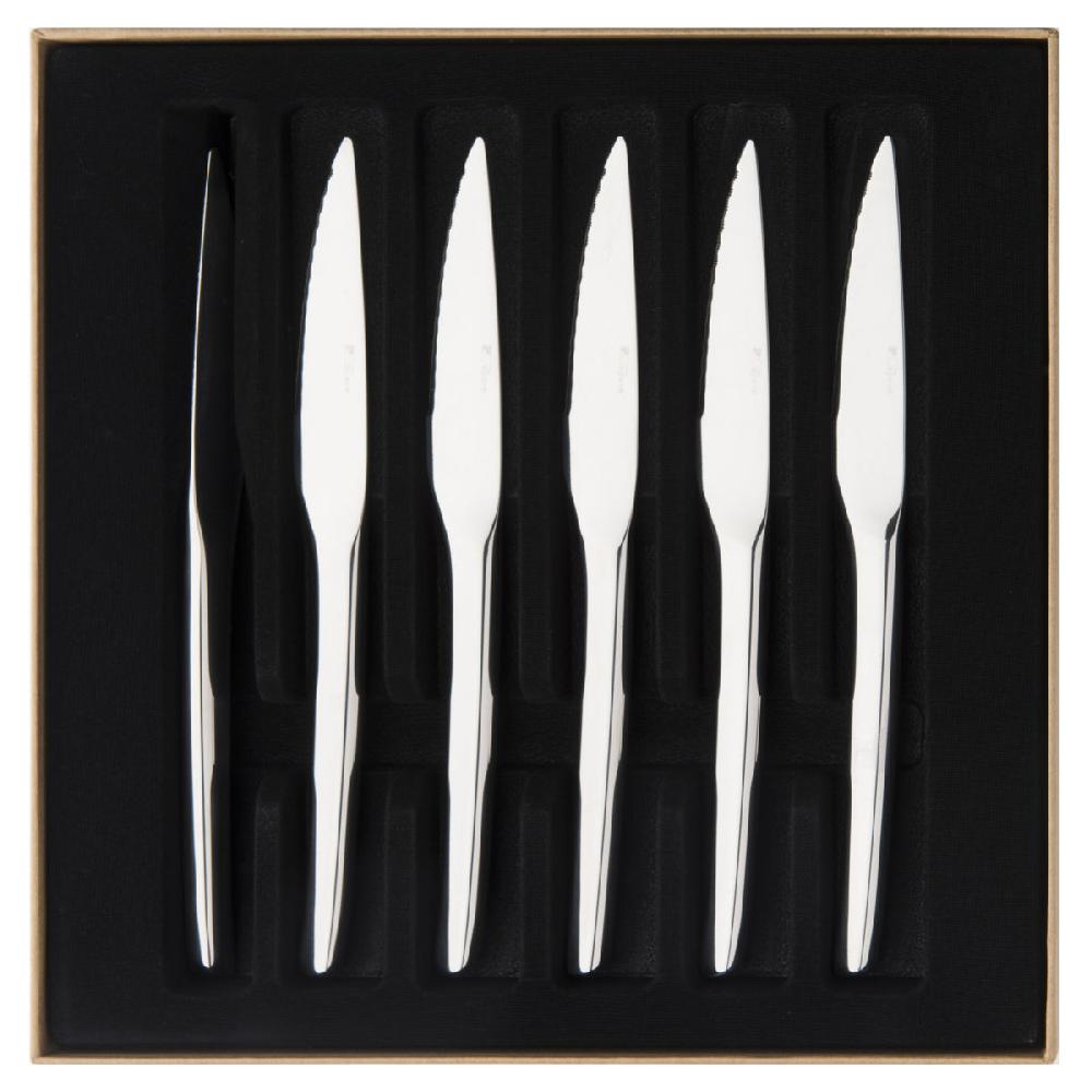 degrenne paris GUEST MIROIR Coffret 6 couteaux à steak