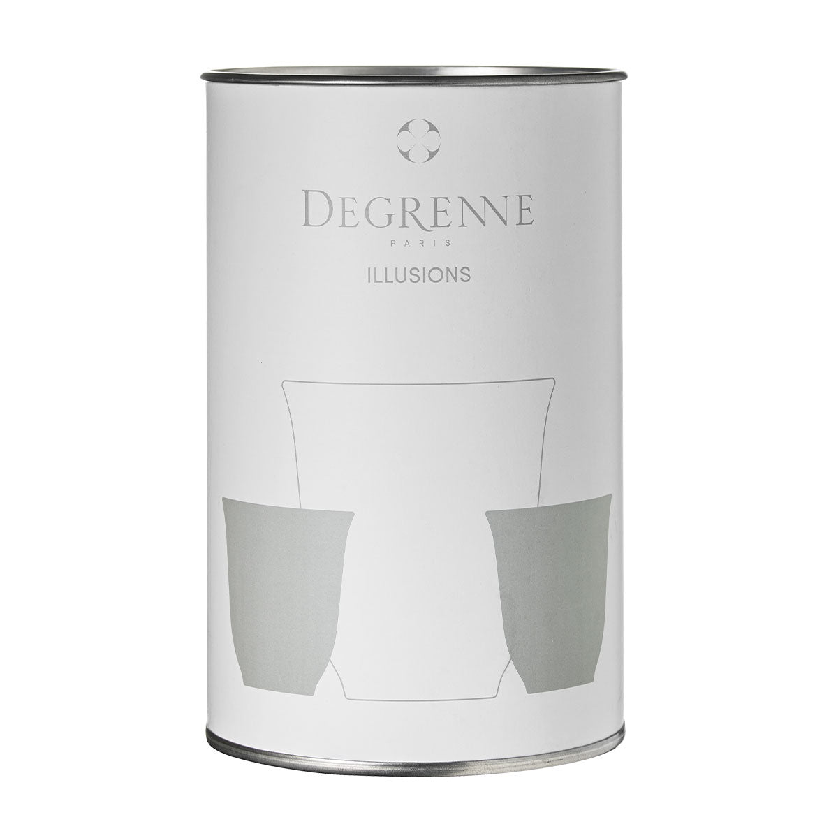Degrenne Paris ILLUSIONS SENCHA Coffret 4 Tasses à Moka 7 Cl