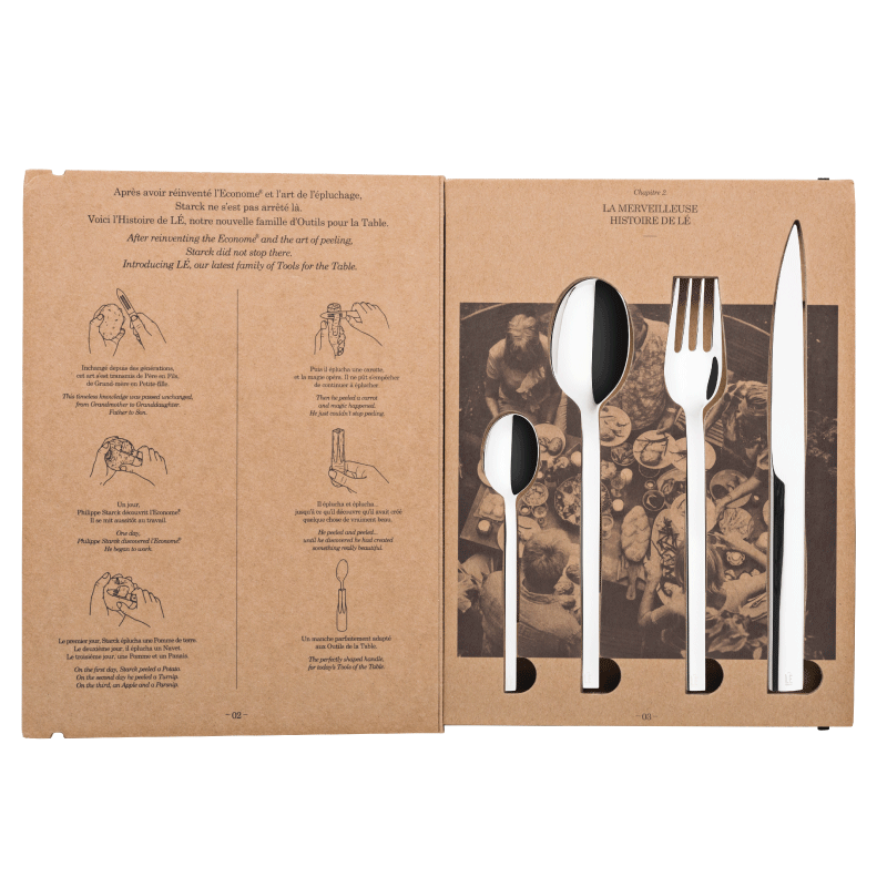Degrenne Paris L'E STARCK MIROIR Coffret 24 Couverts