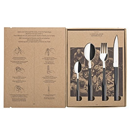 Degrenne Paris L'E STARCK TRUFFE NOIRE Coffret 24 Pièces