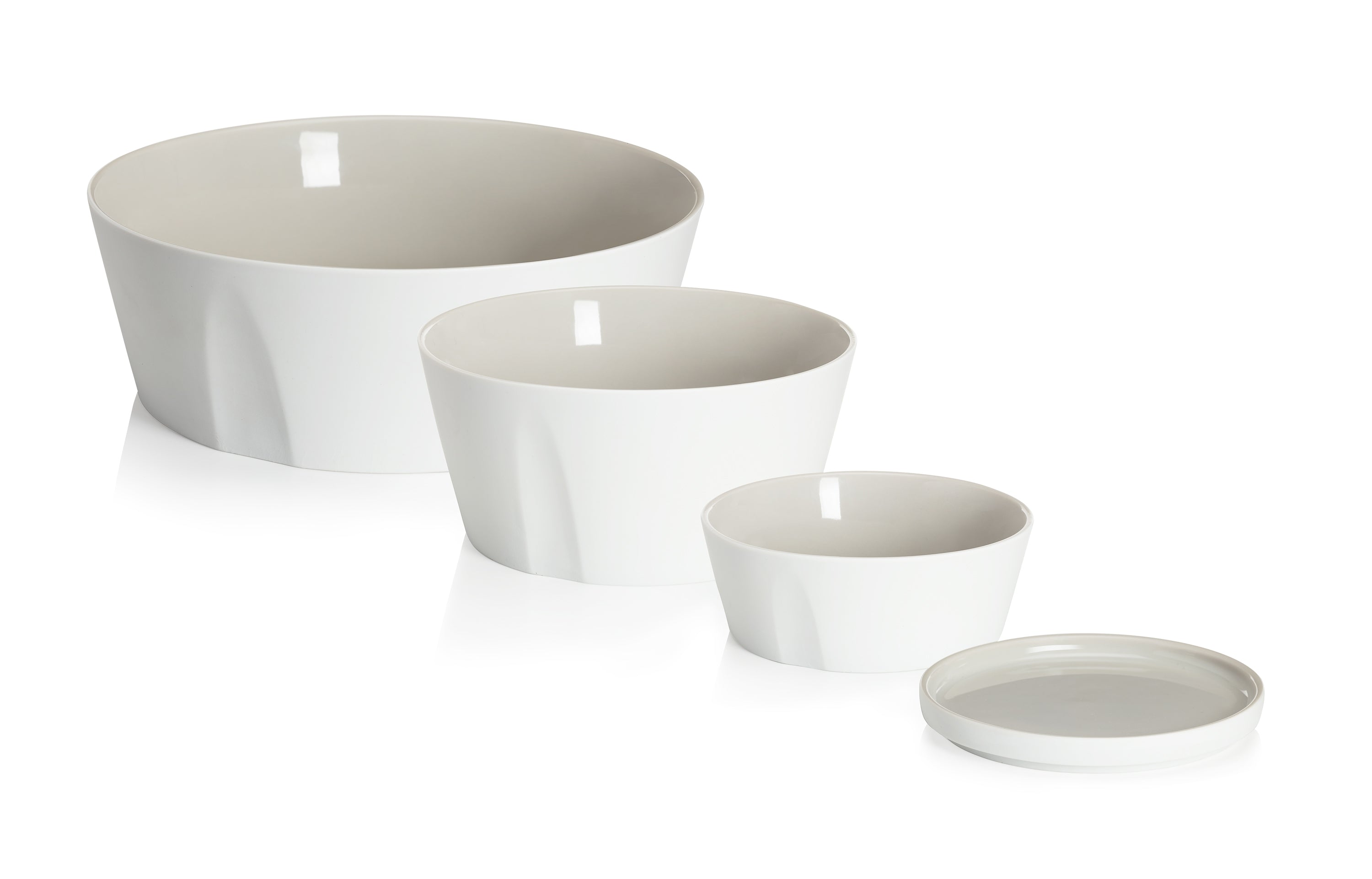 Degrenne Paris LA VAISSELLE DE L'ECONOME ARTICHAUT VERT Coffret Bol Droit Et Assiette 24 Cm