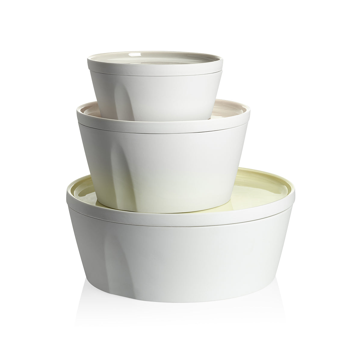 Degrenne Paris LA VAISSELLE DE L'ECONOME RADIS ROSE Coffret Bol Droit Et Assiette 24 Cm