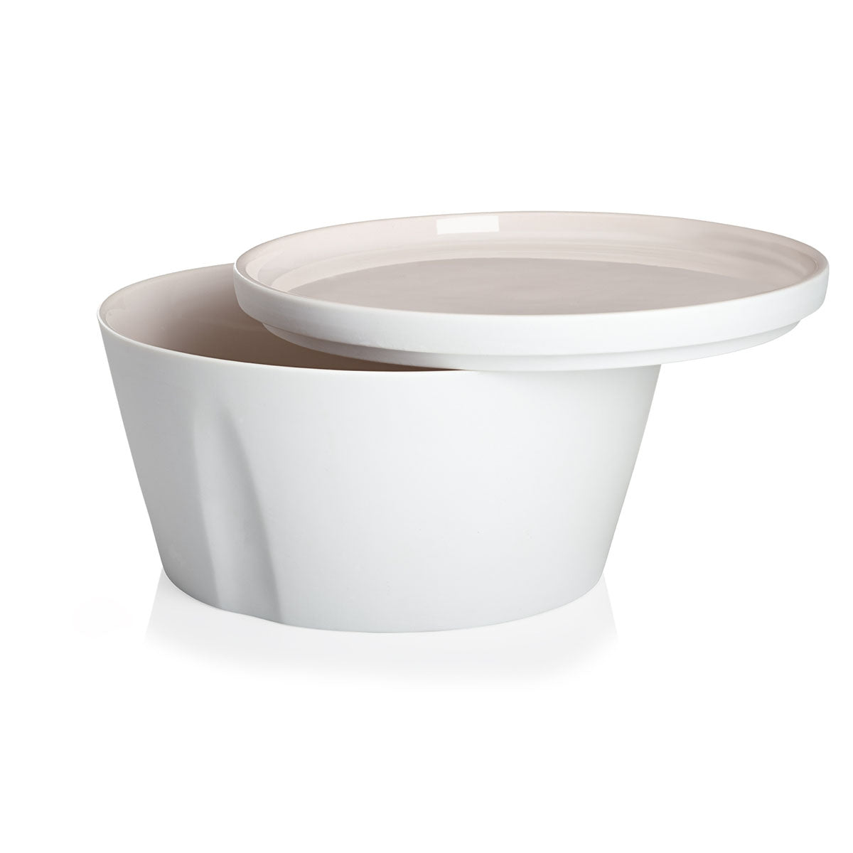 degrenne paris LA VAISSELLE DE L'ECONOME RADIS ROSE Coffret bol droit et assiette 18 cm