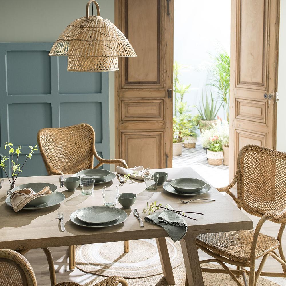 Degrenne Paris MODULO NATURE JADE Grande Assiette Creuse 21 Cm