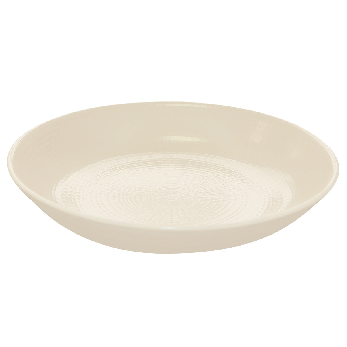 Degrenne Paris MODULO NATURE KAOLIN Grande Assiette Creuse 21 Cm