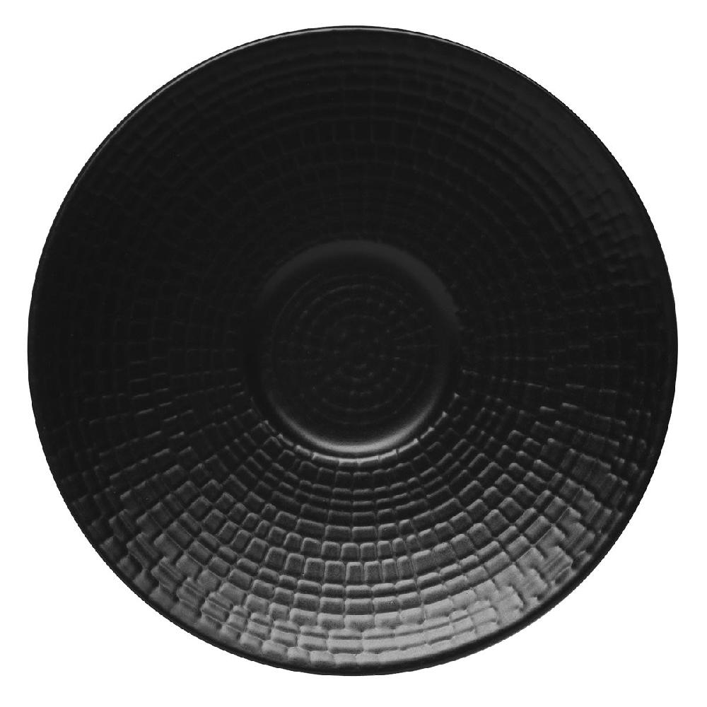 degrenne paris MODULO NATURE PIERRE DE LAVE Soucoupe à café/expresso 12 5 cm