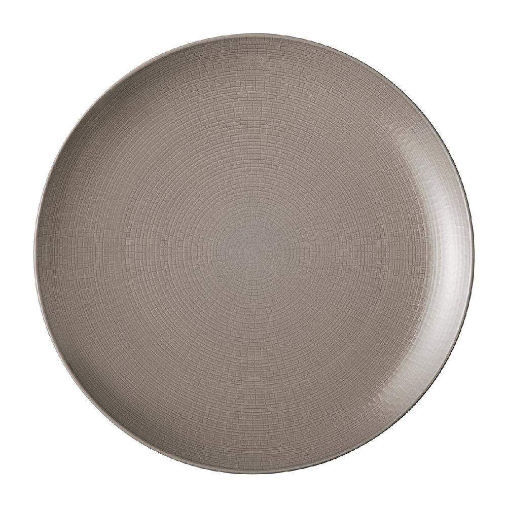 degrenne paris MODULO NATURE TERRE D'OMBRE Assiette de présentation 31 5 cm