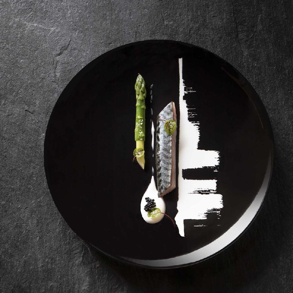 Degrenne Paris MODULO NOIR ARTY CREATION Assiette 29 Cm