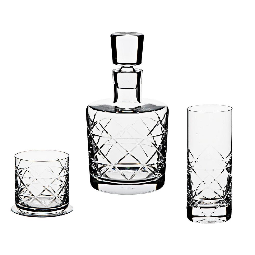 Degrenne Paris NEWPORT LOUNGE Coffret 4 Verres à Whisky 37 Cl