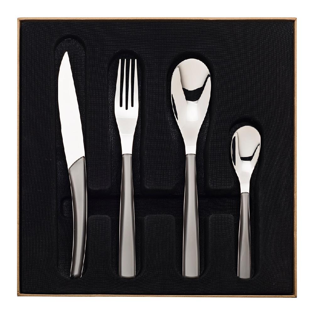 Degrenne Paris QUARTZ MIROIR CEPE Coffret 24 Couverts