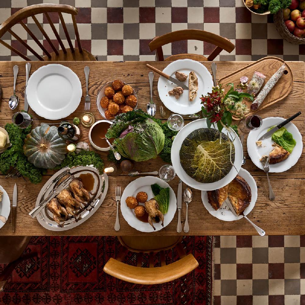 Degrenne Paris REMINISCENCE BLANC Assiette Coupe 19 Cm