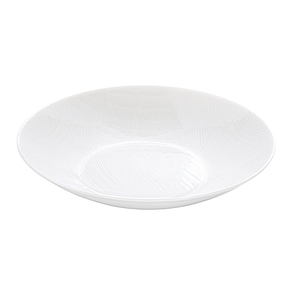 Degrenne Paris RIVAGE BLANC Assiette Coupe Ronde 24cm