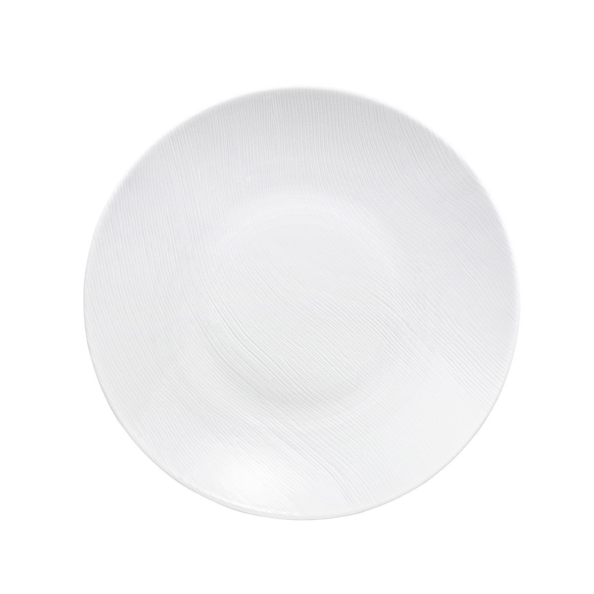 degrenne paris RIVAGE BLANC Assiette coupe ronde 24cm