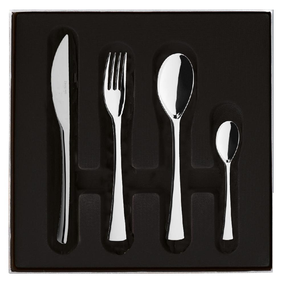 degrenne paris SOLSTICE MIROIR Coffret 24 couverts n°1