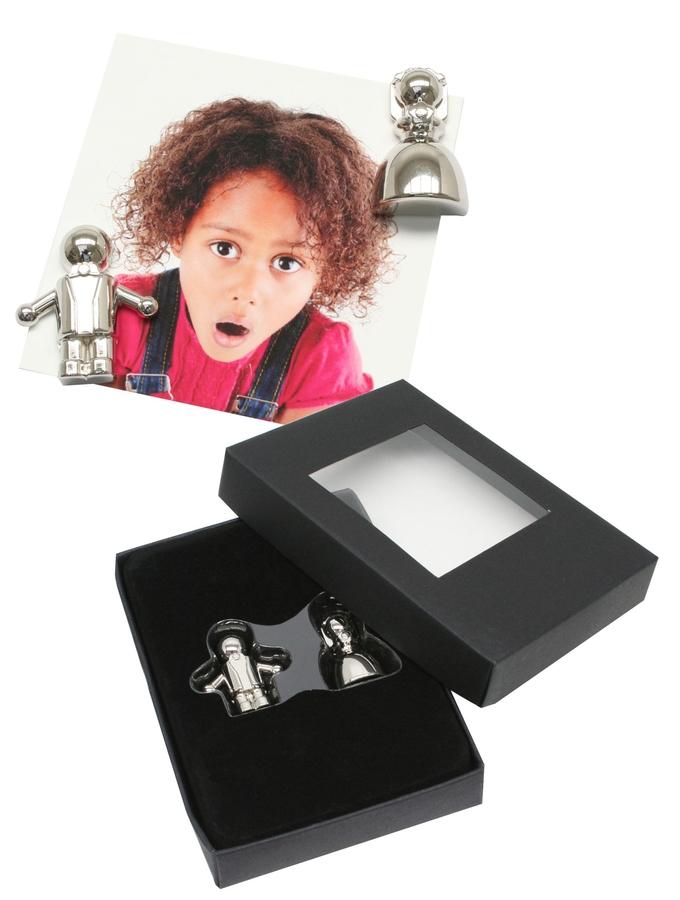 deknudt frames Aimants luxueux en couleur argenté S67FD1