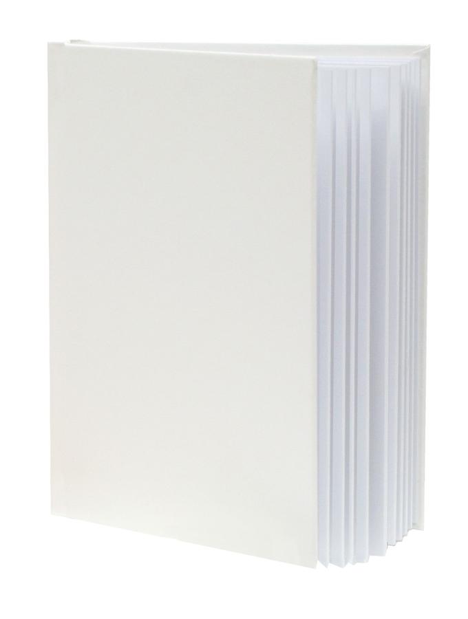 deknudt frames Album à coller blanc avec couverture en cuir A66DF1 20SI