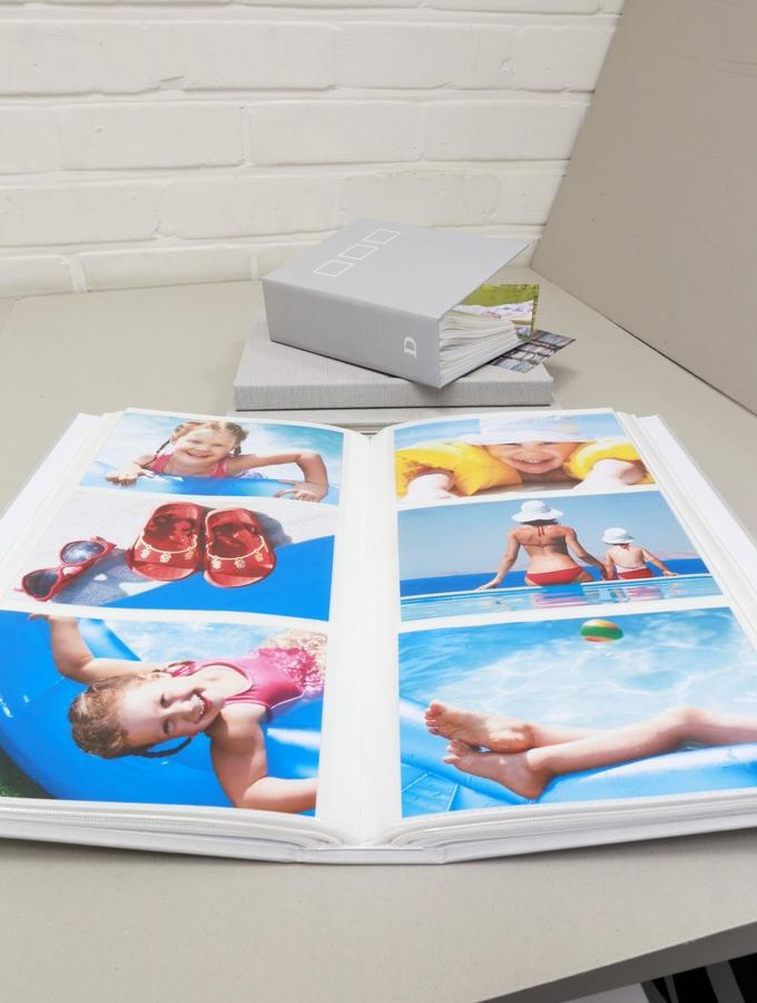 Deknudt Frames Album à Pochettes Avec Une Couverture Grise A40H70 300PH