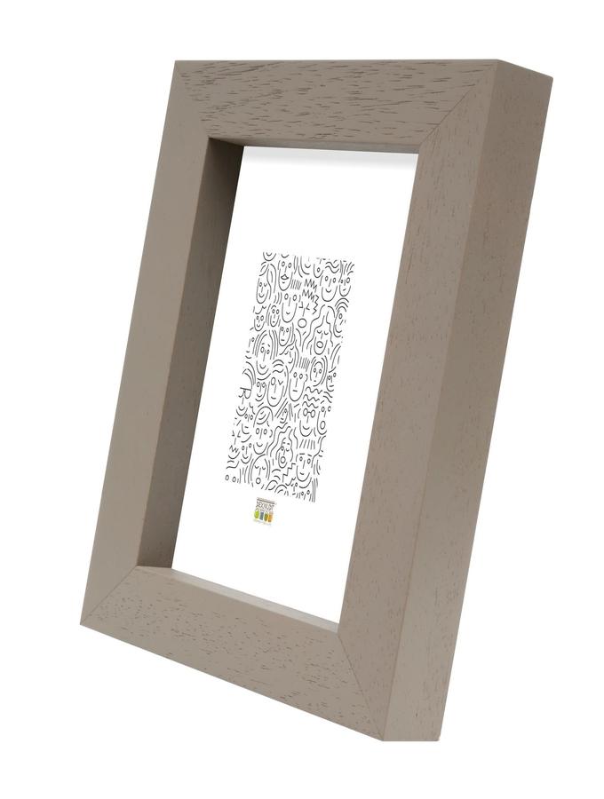 Deknudt Frames Baguette Cadre Carré En Bois Taupe S45PK3