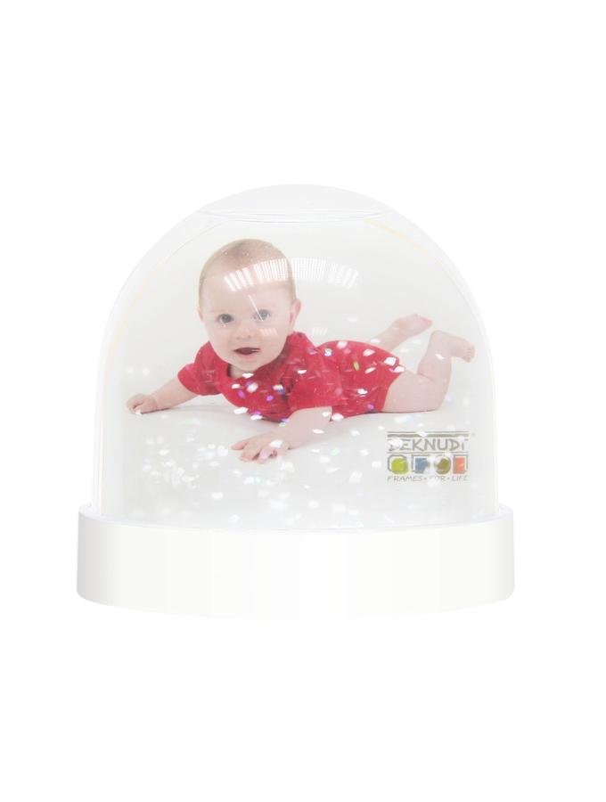 deknudt frames Boule de neige photo en résine transparent S66FB1