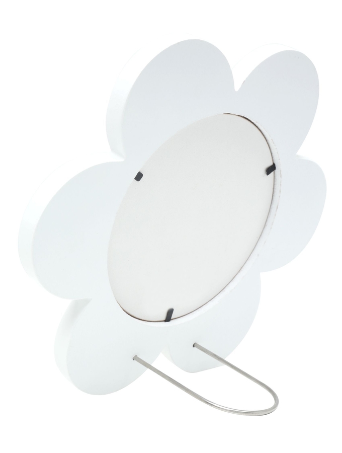 Deknudt Frames Cadre Bébé Blanc En Forme De Fleur S68MF1 E1F