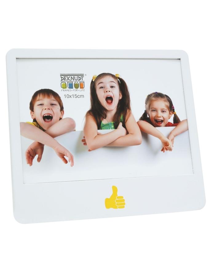 deknudt frames Cadre blanc avec motif émoticône S68KK1 E1A