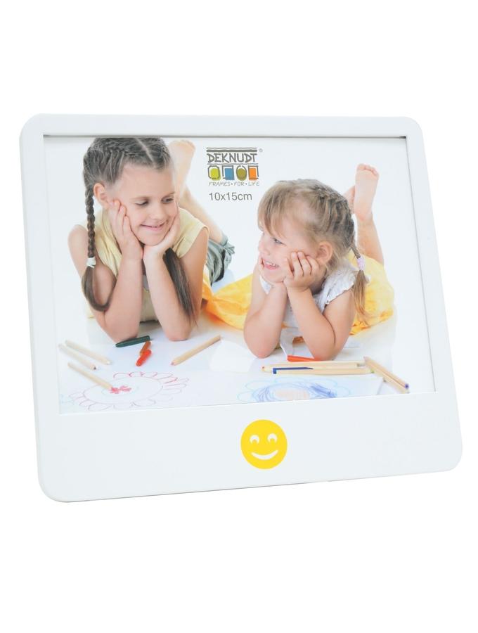 deknudt frames Cadre blanc avec motif émoticône S68KK1 E1B