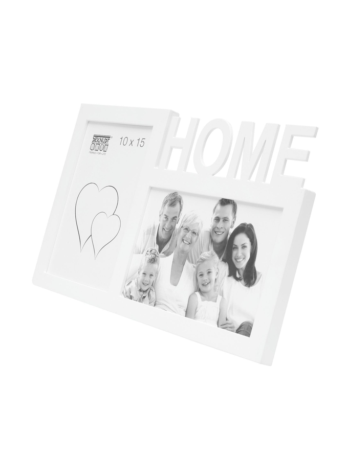 Deknudt Frames Cadre Blanc Pour 2 Photos - HOME S68NK1 P2A