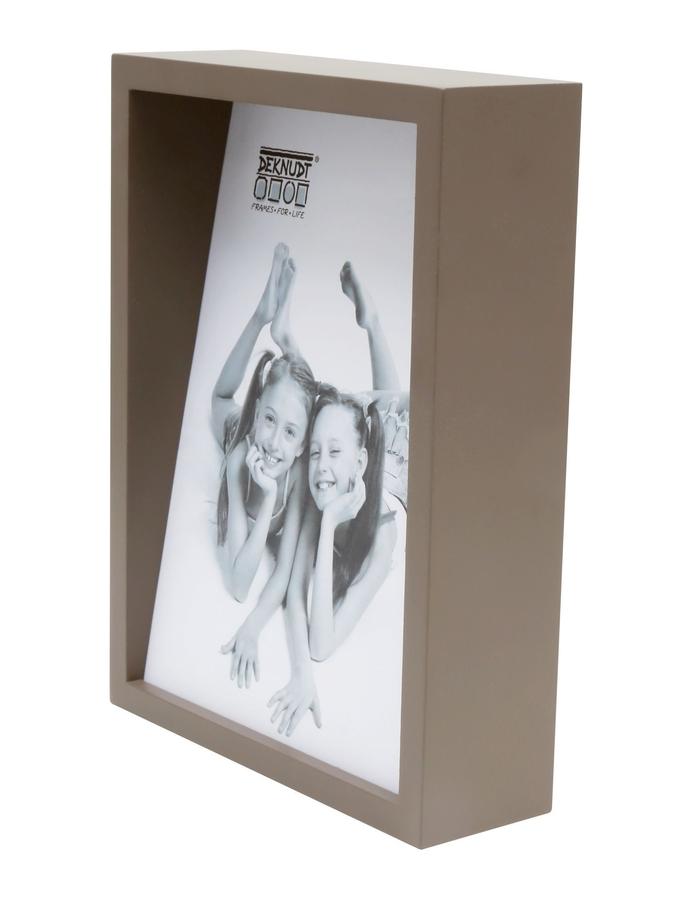 Deknudt Frames Cadre Bloc Taupe Avec Dos En Pente S68QK9 V