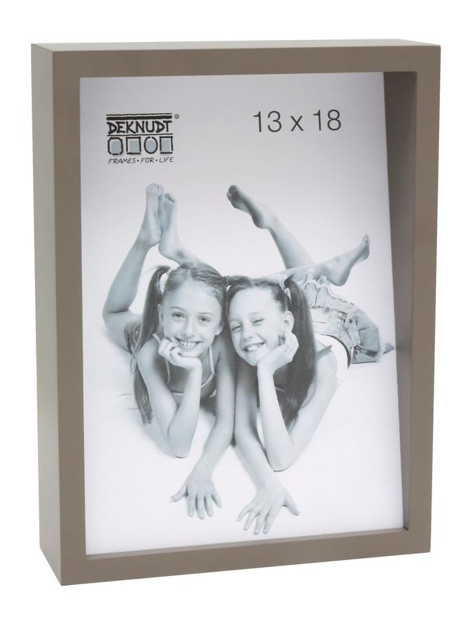 Deknudt Frames Cadre Bloc Taupe Avec Dos En Pente S68QK9 V