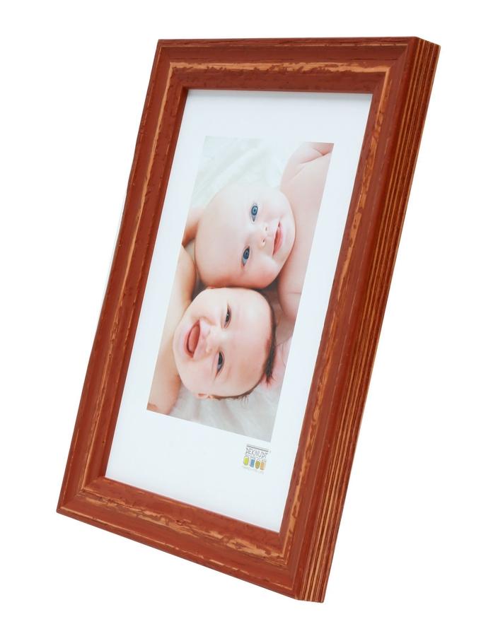 Deknudt Frames Cadre Bois Brun Dans Une Finition Bois De Plage S46MF3