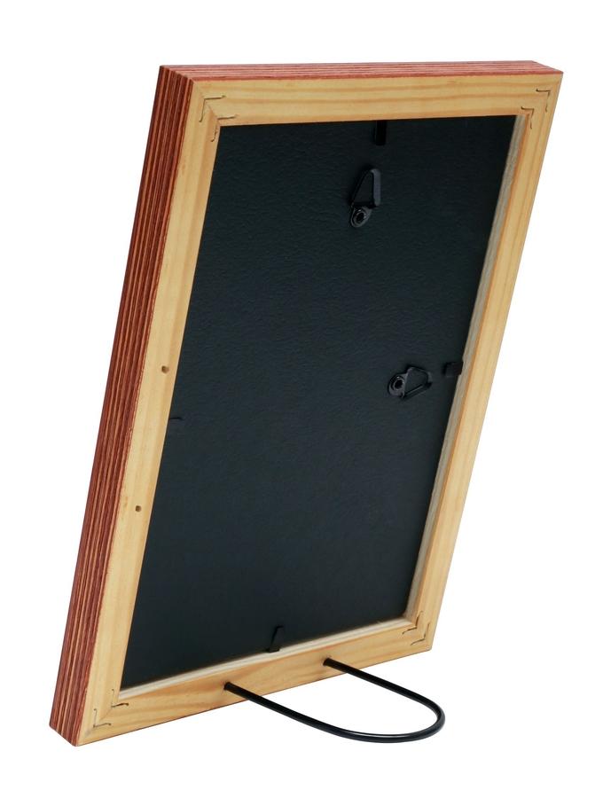 Deknudt Frames Cadre Bois Brun Dans Une Finition Bois De Plage S46MF3