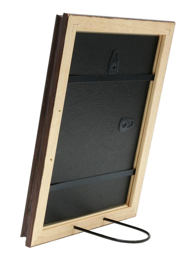 Deknudt Frames Cadre Bois Classique En Noyer Foncé S406H2
