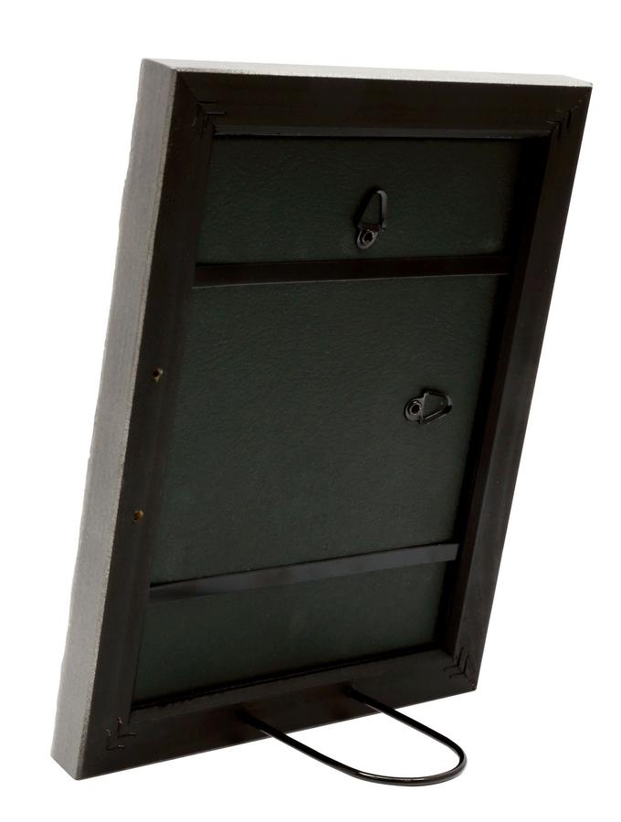 Deknudt Frames Cadre Bois En Gris à Surface Ondulée S46HF7