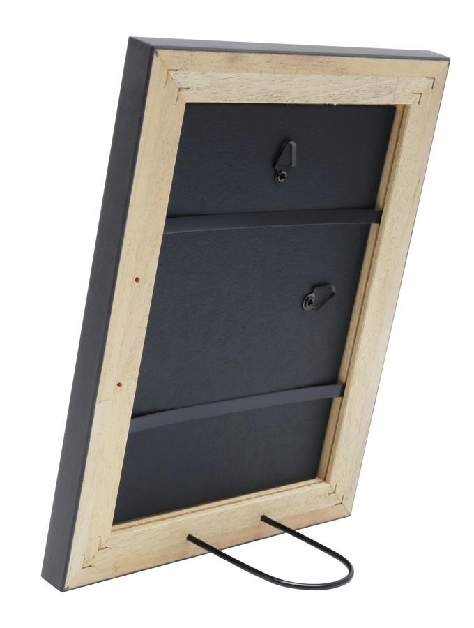 Deknudt Frames Cadre Bois En Noir Avec Filet De Perles S46KF2