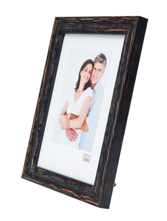 Deknudt Frames Cadre Bois Noir Dans Une Finition Bois De Plage S46MF2