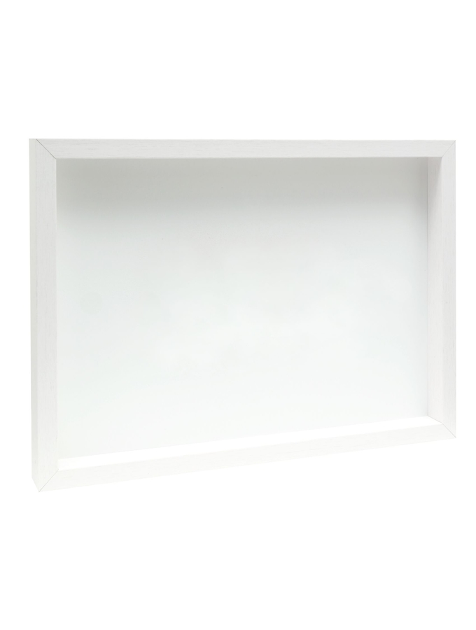 deknudt frames Cadre bois pour toile en blanc S40TK1